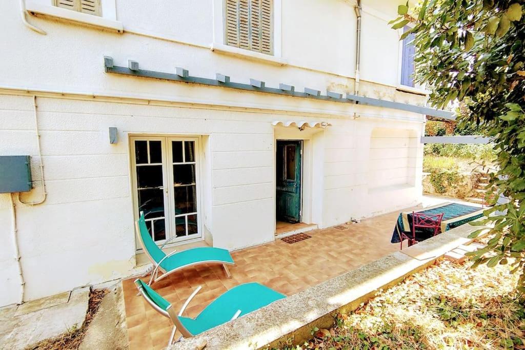 Maison De Charme A 200 Bord De Mer, Terrasse, Jardin- Lesclesdenicole Le Pradet Bagian luar foto